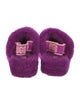 UGG Fur Slingback Sandals