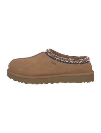 UGG Suede Embroidered Accent Mules