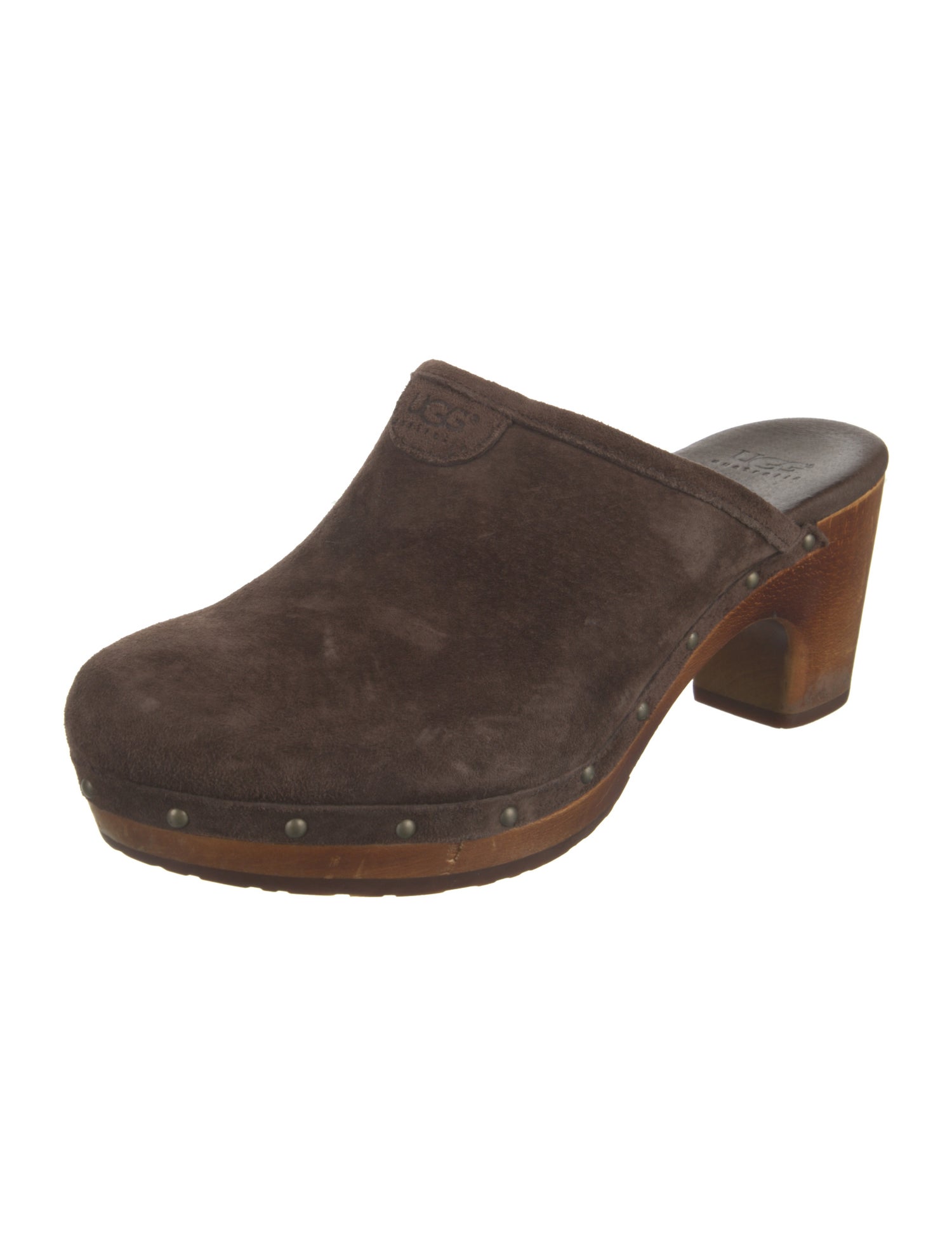 UGG Suede Studded Accents Mules