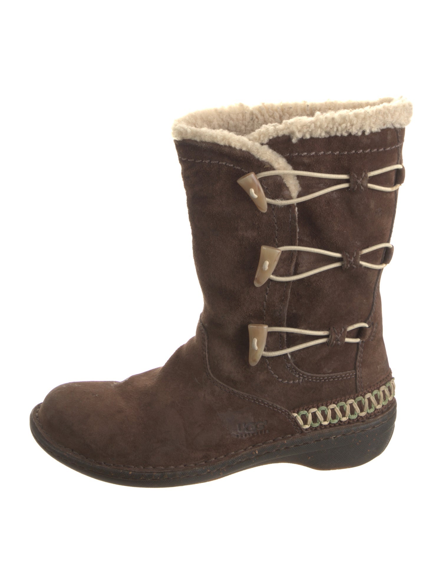 UGG Suede Moto Boots