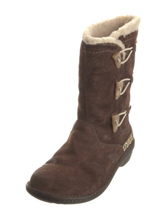 UGG Suede Moto Boots