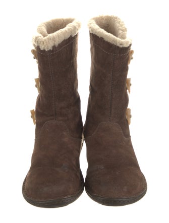 UGG Suede Moto Boots
