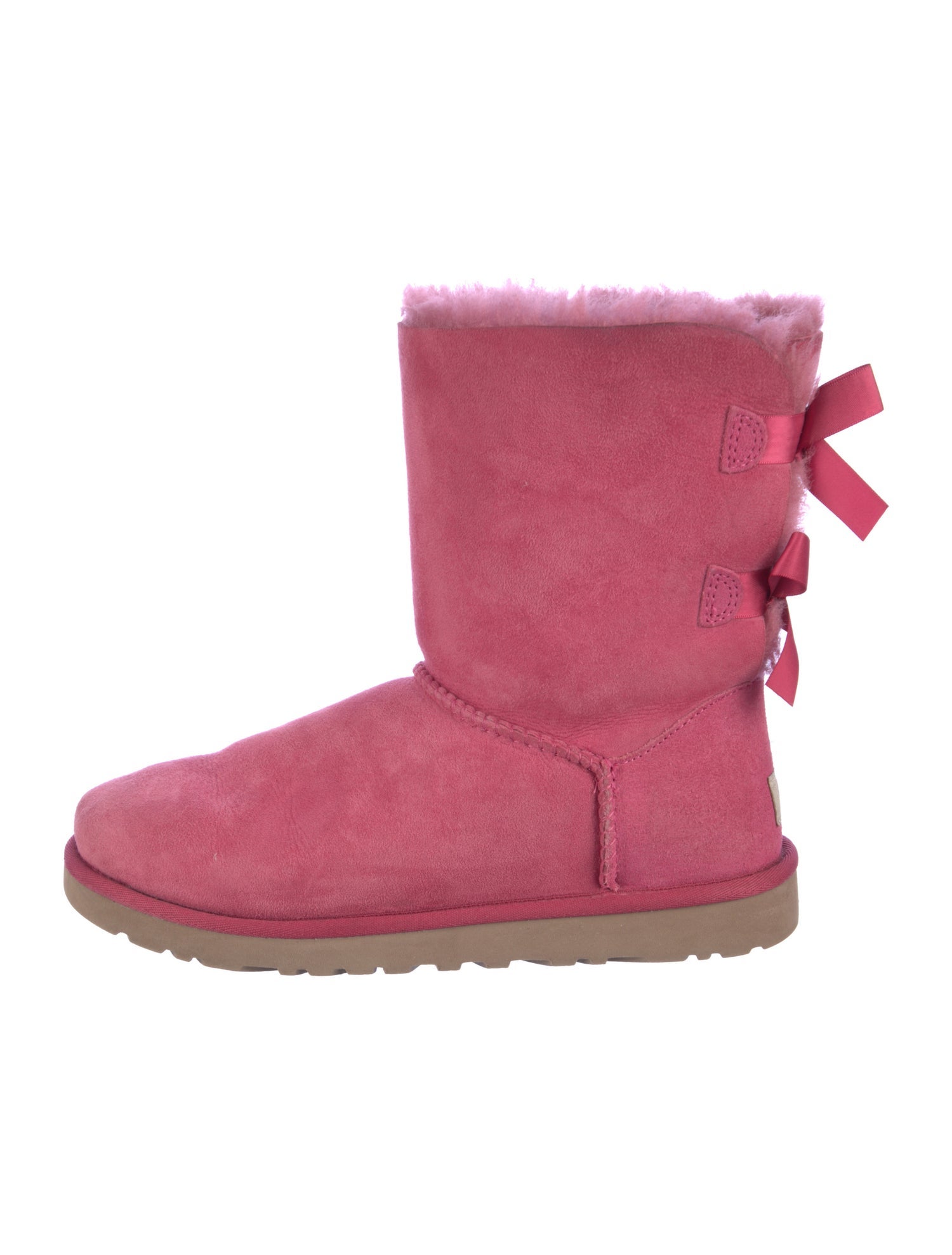 UGG Suede Bow Accents Boots