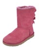 UGG Suede Bow Accents Boots