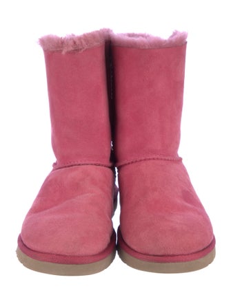 UGG Suede Bow Accents Boots
