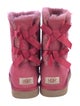 UGG Suede Bow Accents Boots