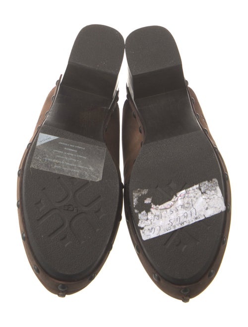 UGG Suede Whipstitch Trim Mules