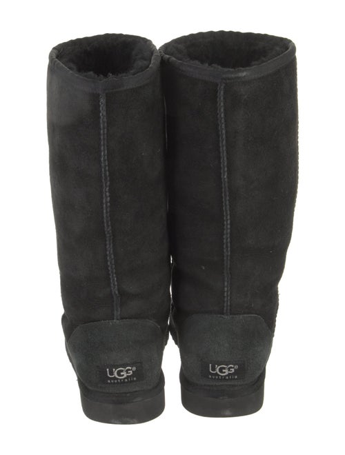 UGG Suede Whipstitch Trim Boots