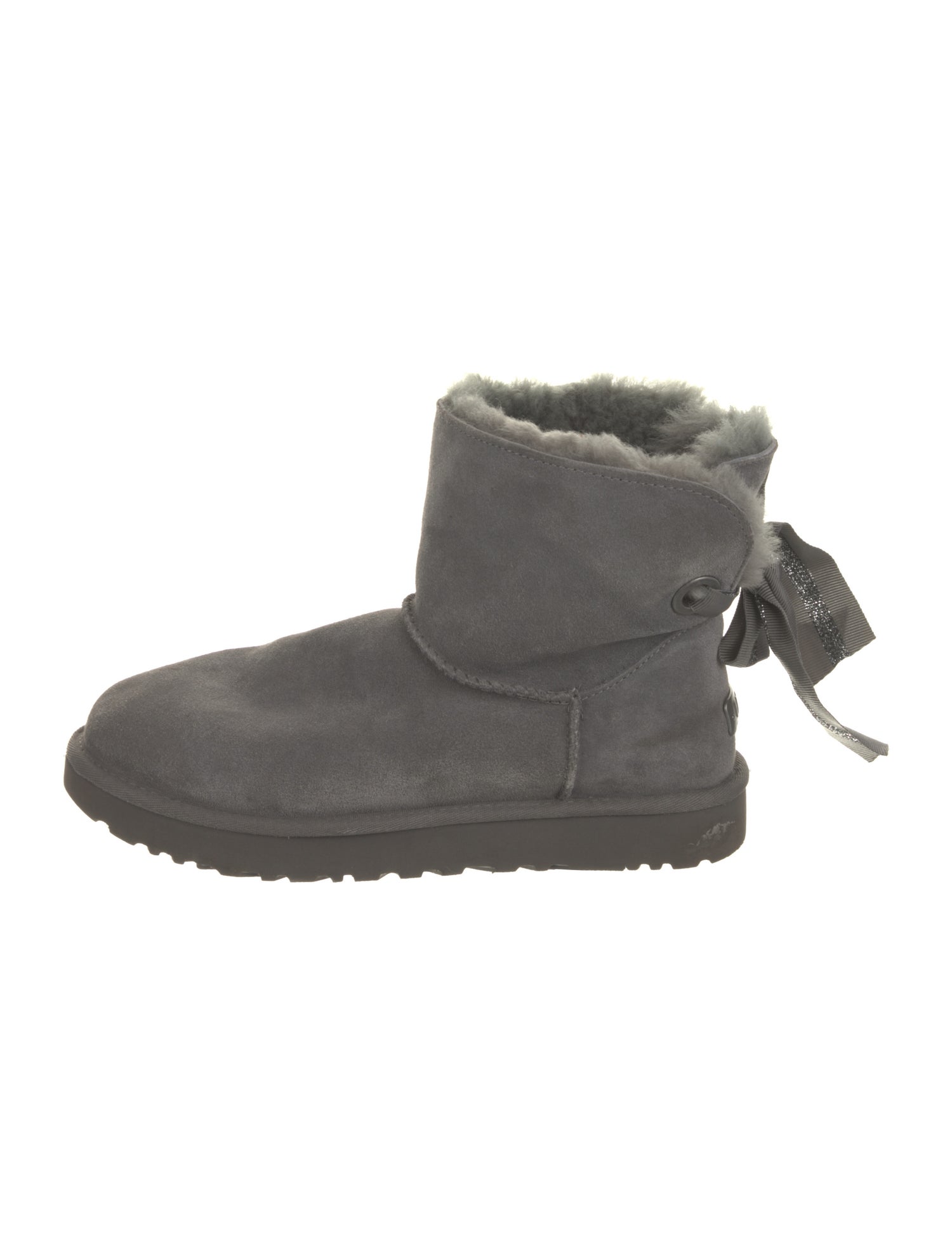UGG Suede Bow Accents Boots