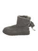 UGG Suede Bow Accents Boots