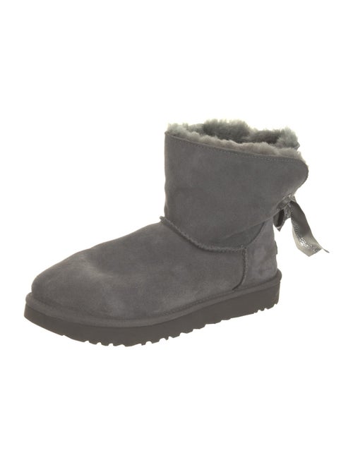 UGG Suede Bow Accents Boots