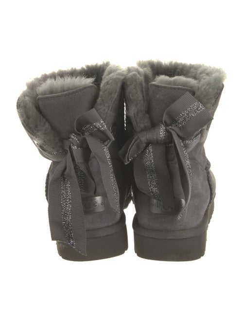 UGG Suede Bow Accents Boots