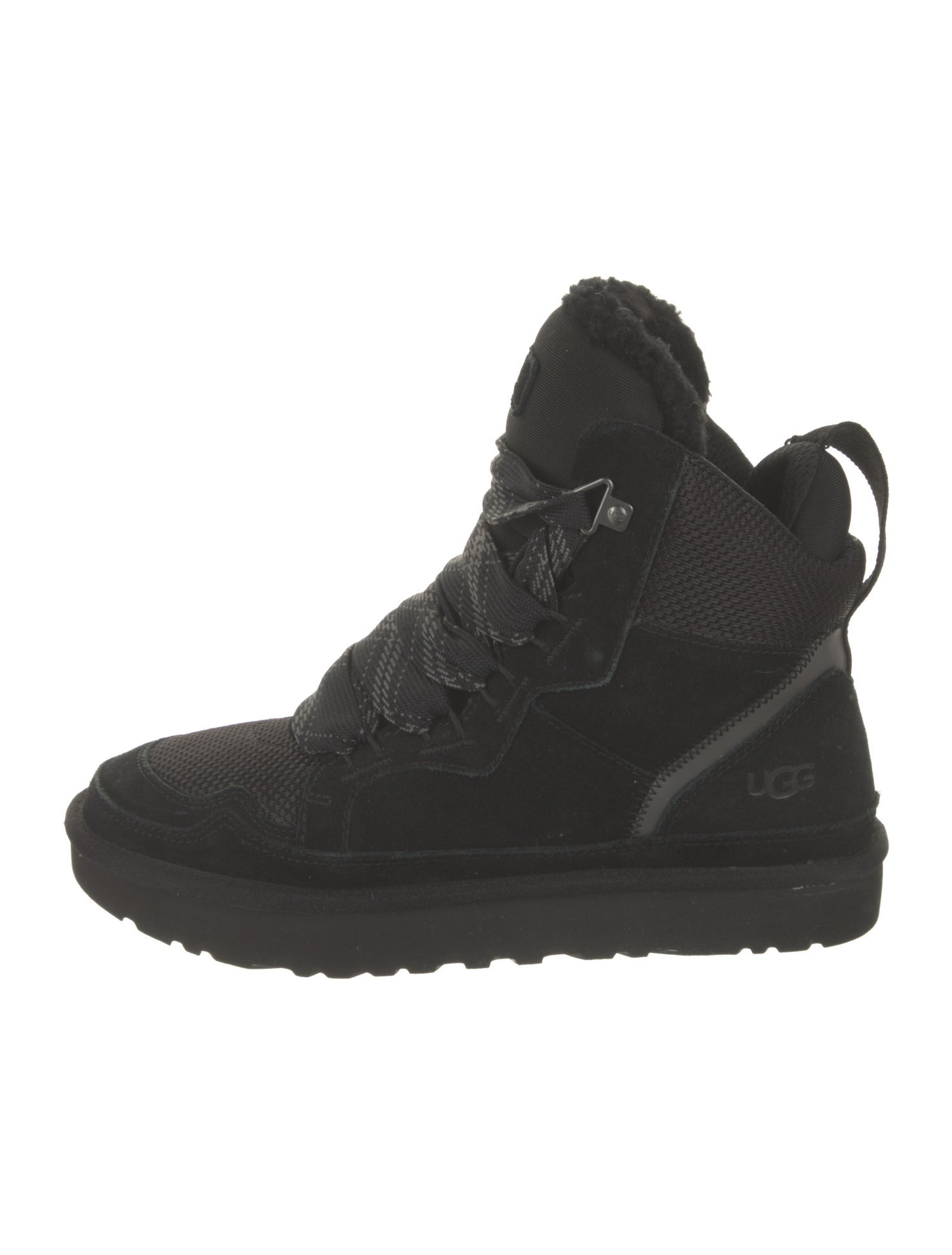 UGG Suede Combat Boots