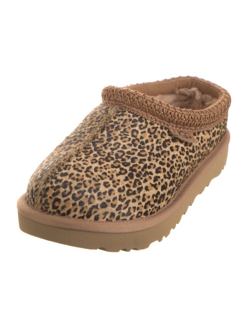 UGG Ponyhair Animal Print Slingback Flats