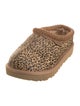 UGG Ponyhair Animal Print Slingback Flats