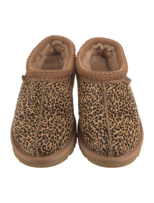 UGG Ponyhair Animal Print Slingback Flats