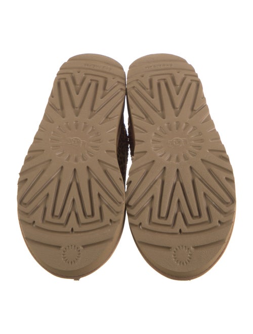 UGG Ponyhair Animal Print Slingback Flats