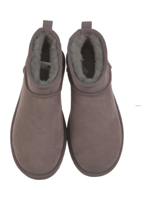 UGG Suede Lace-Up Boots