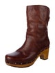 UGG Leather Studded Accents Boots