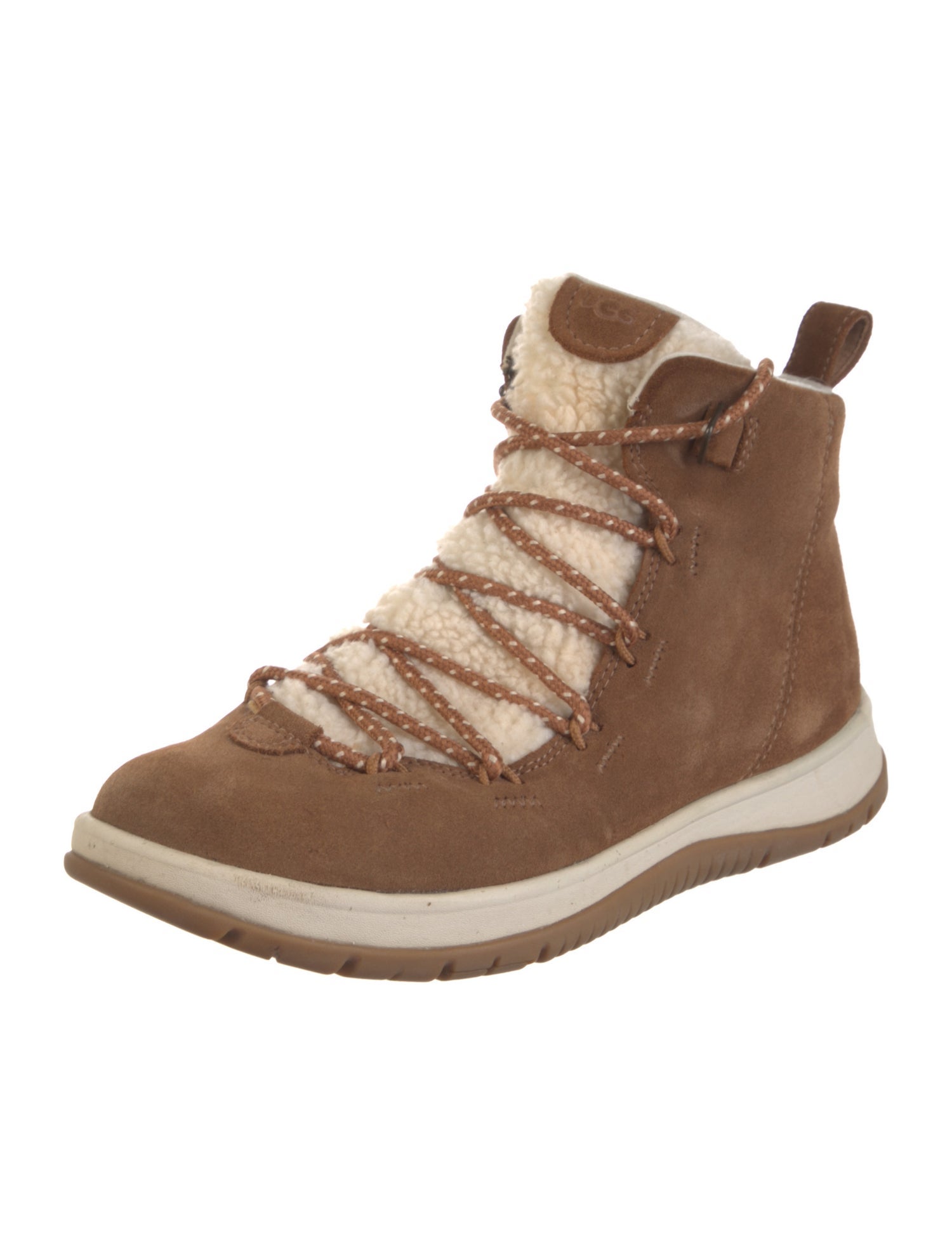 UGG Suede Lace-Up Boots