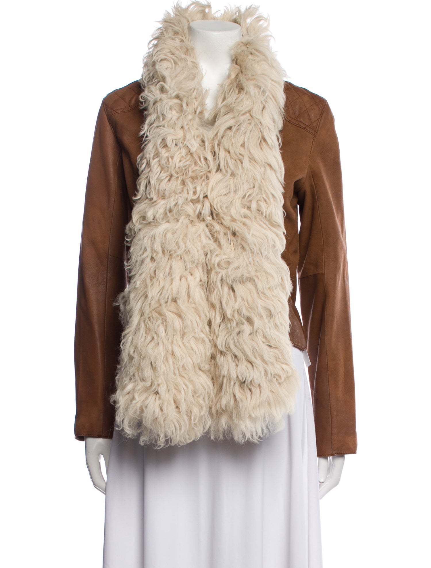 UGG Lambskin Printed Fur Jacket