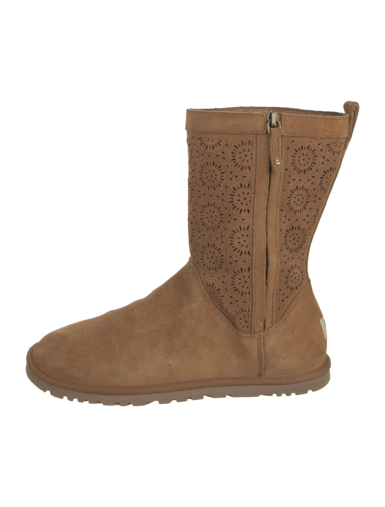 UGG Suede Lasercut Accents Boots