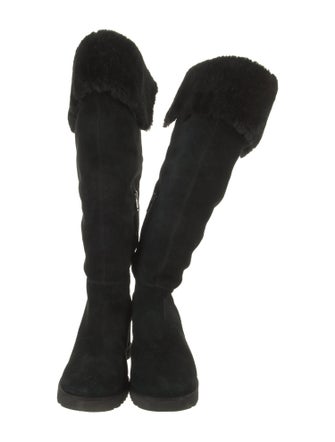 UGG Suede Lace-Up Boots