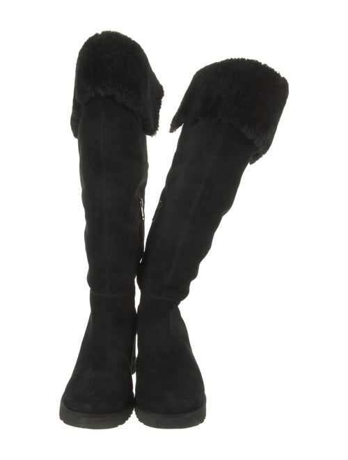 UGG Suede Lace-Up Boots