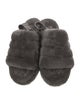 UGG Shearling Slingback Sandals
