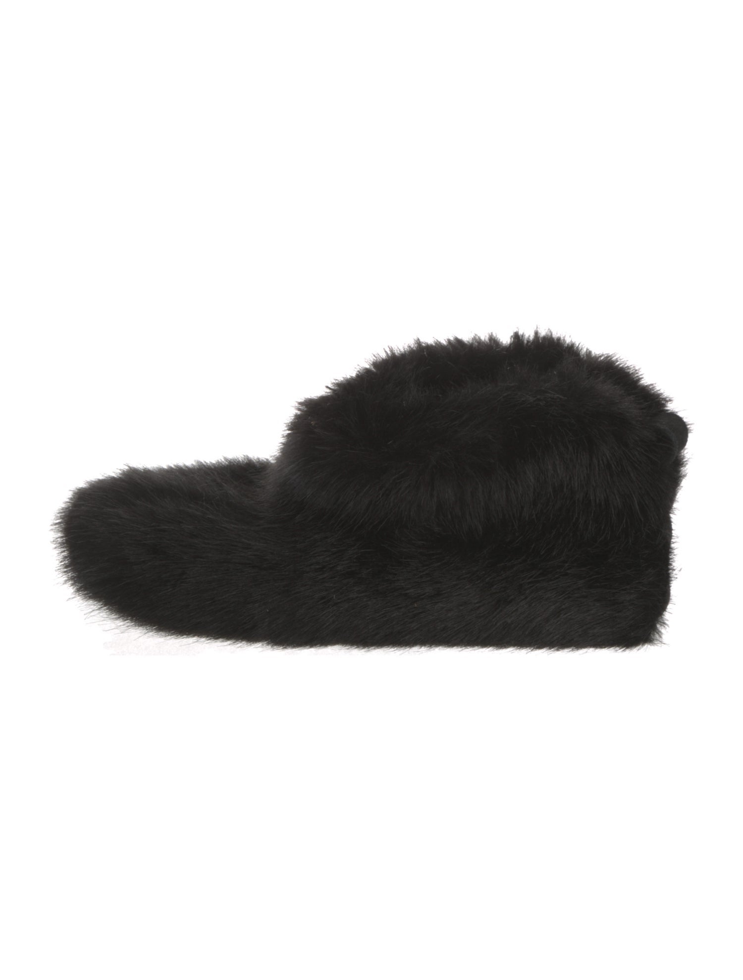 UGG Fur Faux Fur Trim Flats