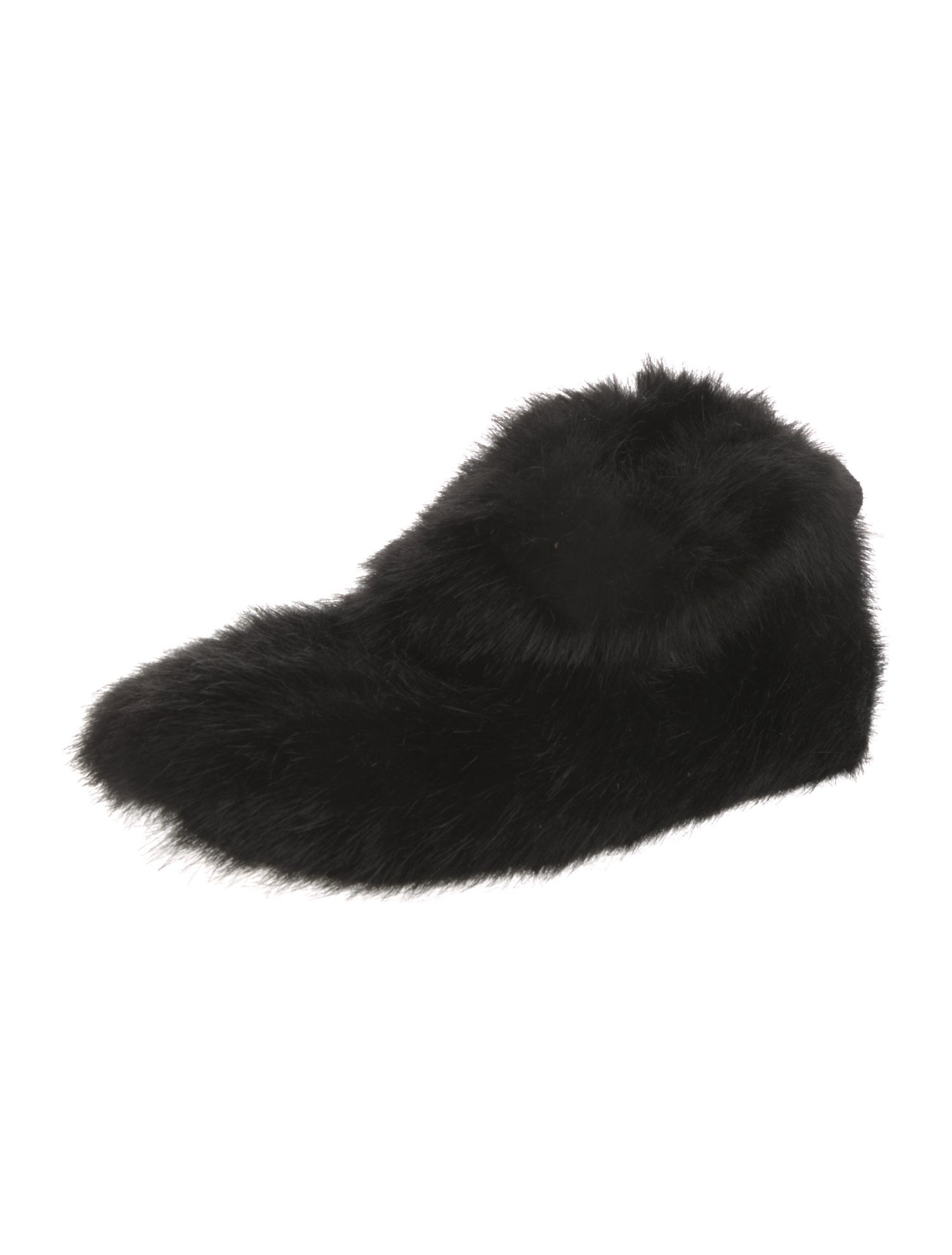 UGG Fur Faux Fur Trim Flats