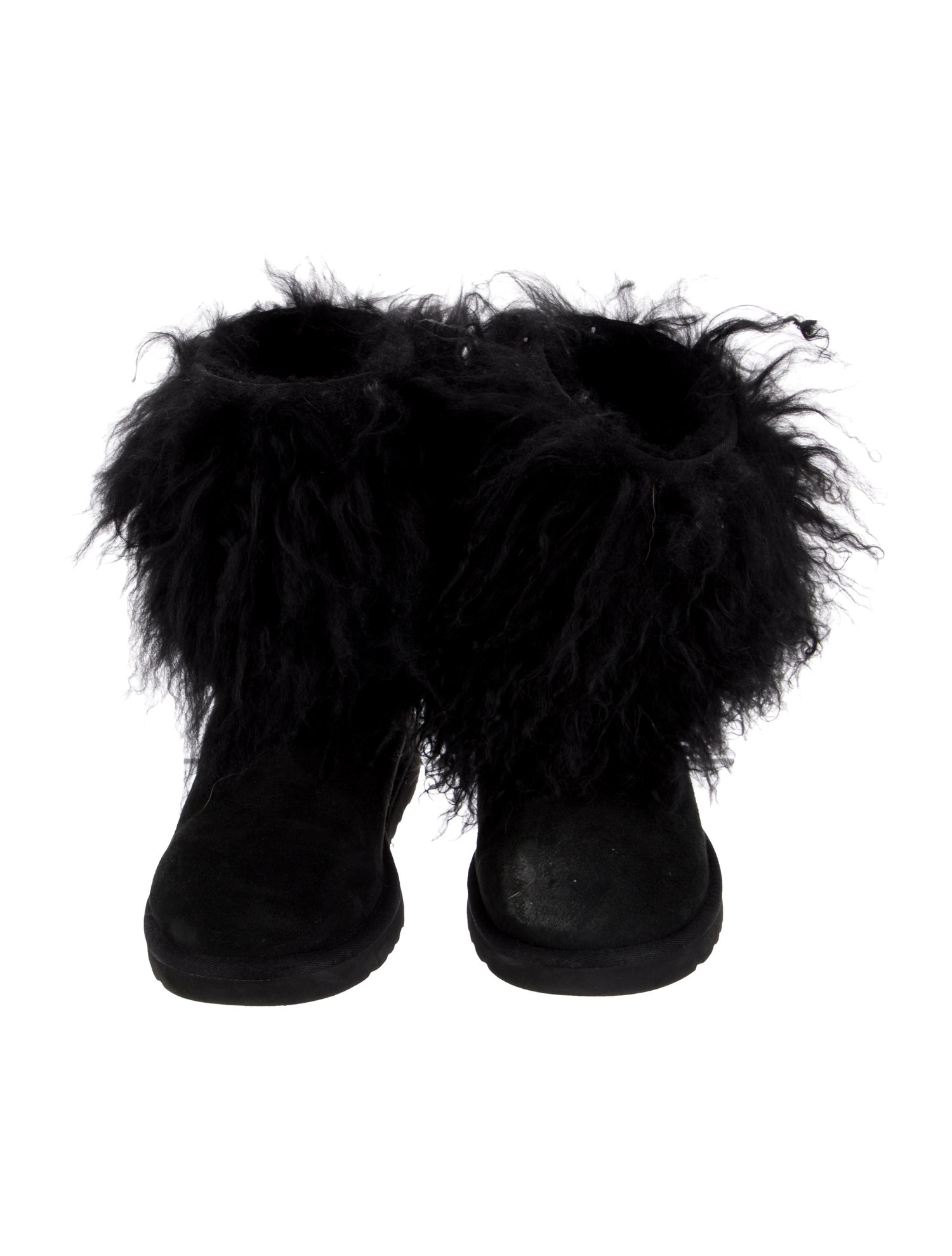 UGG Fur Fur Trim Boots
