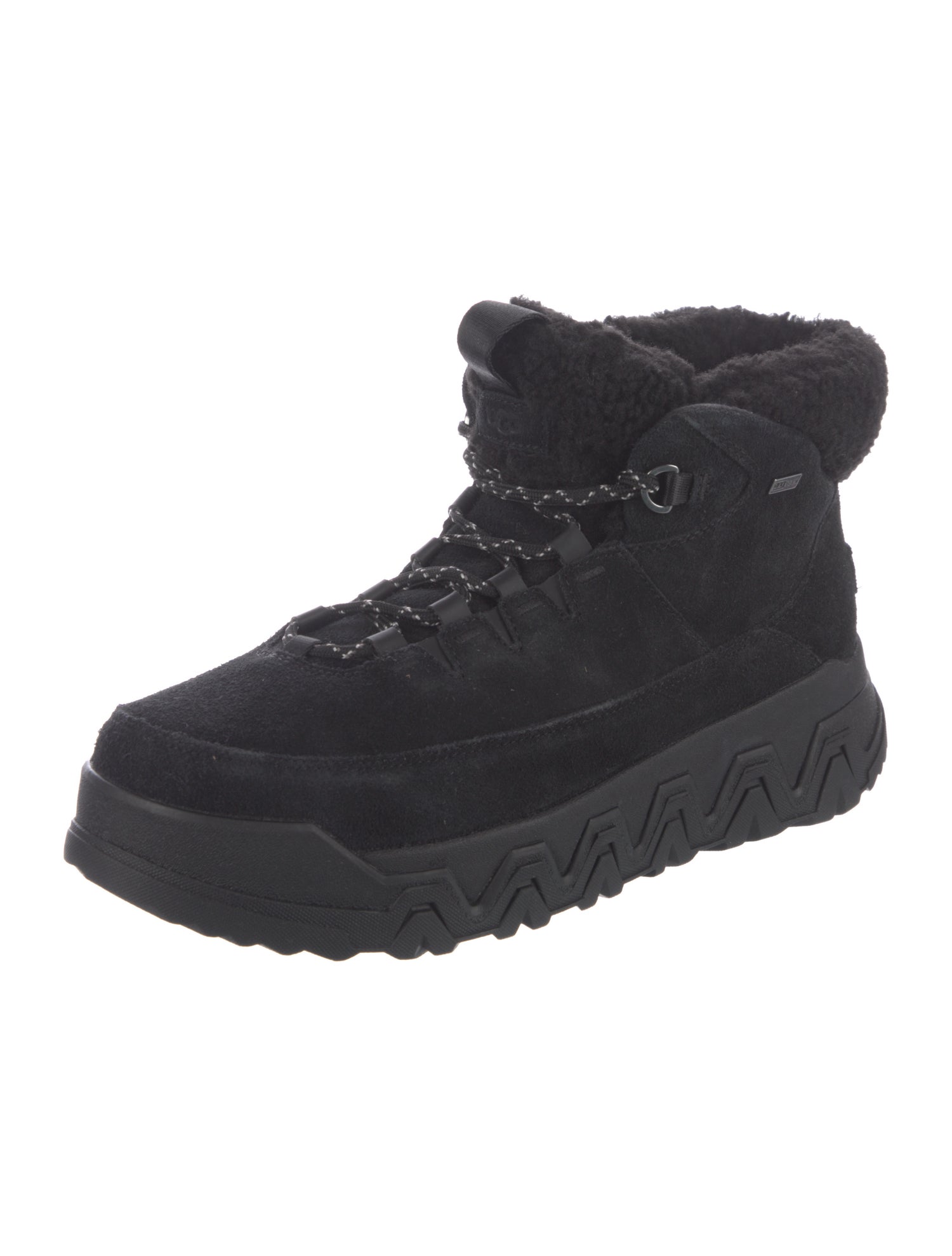 UGG Suede Lace-Up Boots