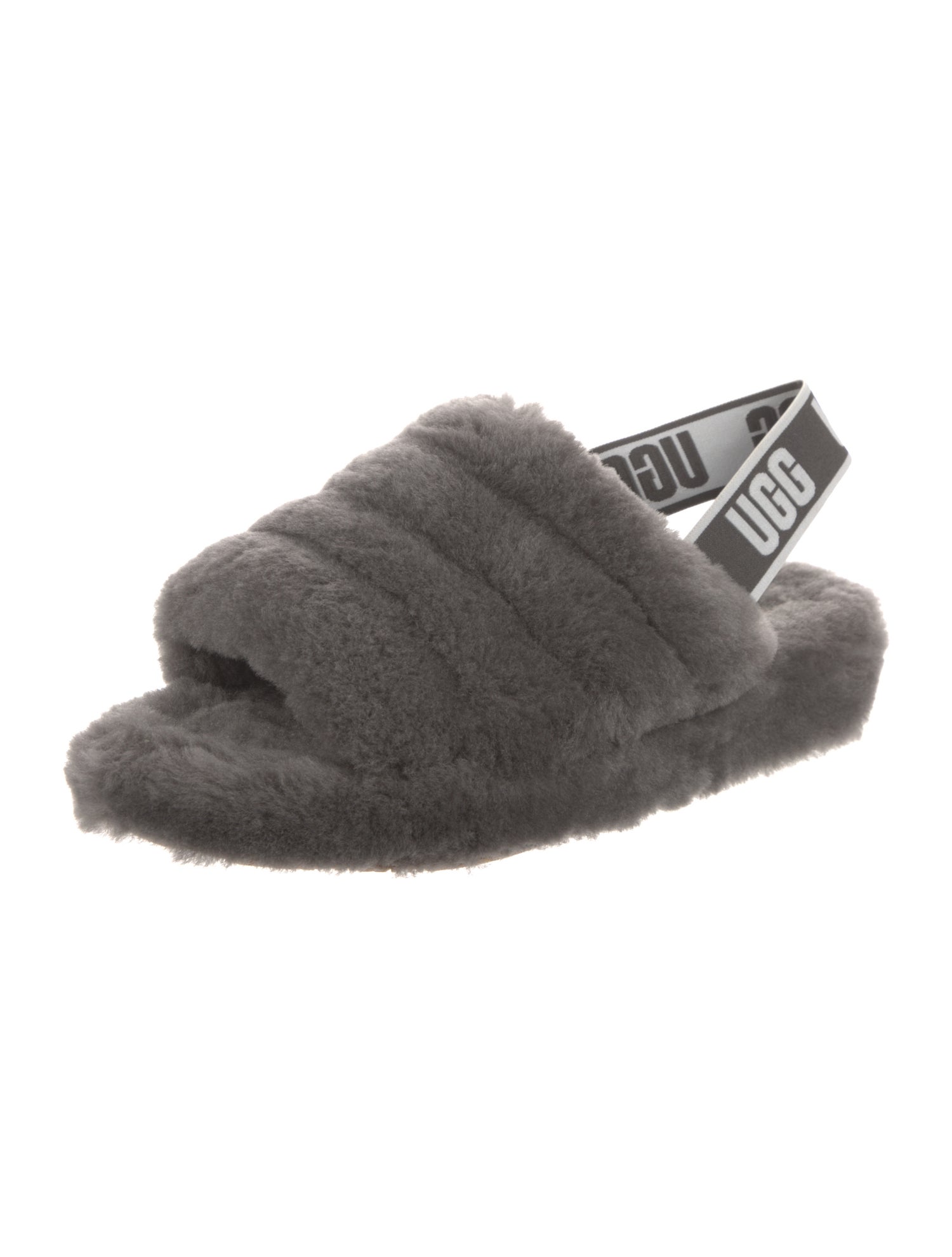 UGG Shearling Slingback Sandals