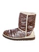 UGG Sequins Colorblock Pattern Boots