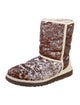 UGG Sequins Colorblock Pattern Boots