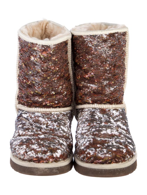 UGG Sequins Colorblock Pattern Boots