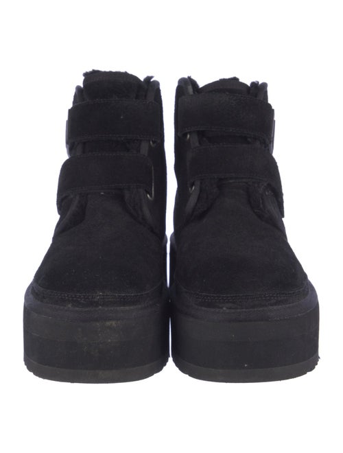 UGG Suede Combat Boots