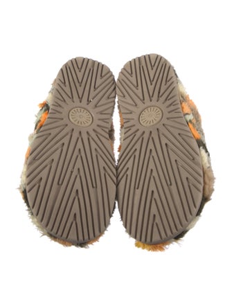 UGG Shearling Patterned Slides