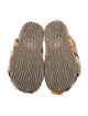 UGG Shearling Patterned Slides
