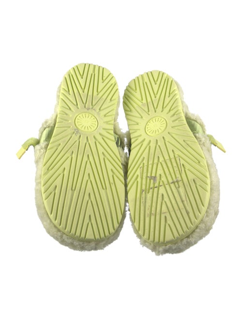 UGG Faux Fur Graphic Print Slippers