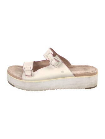 UGG Leather Slides