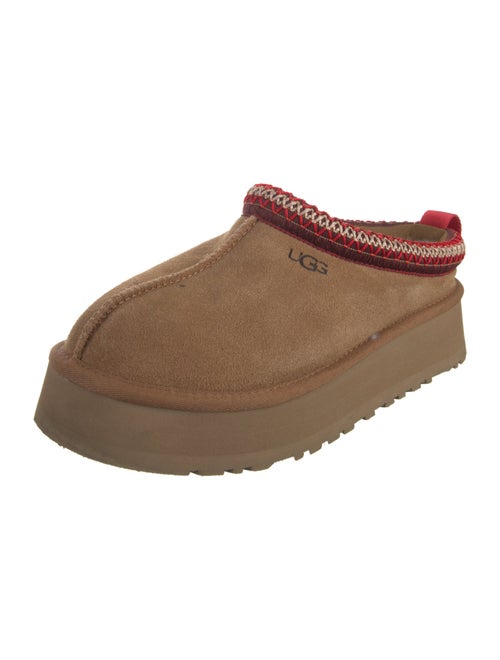 UGG Suede Embroidered Accent Mules