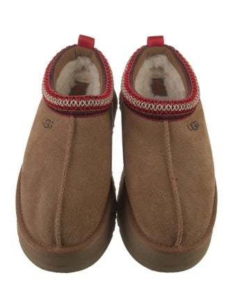 UGG Suede Embroidered Accent Mules
