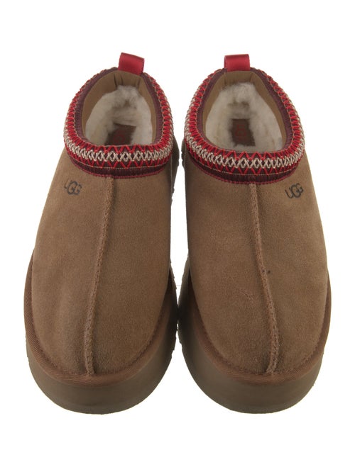 UGG Suede Embroidered Accent Mules