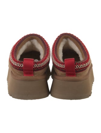 UGG Suede Embroidered Accent Mules