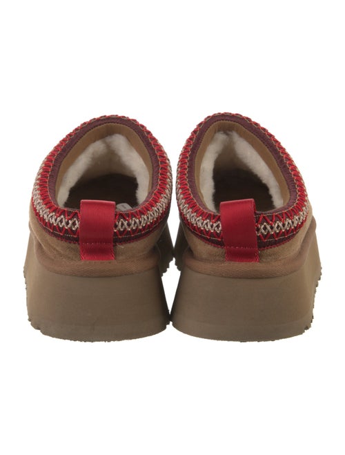 UGG Suede Embroidered Accent Mules