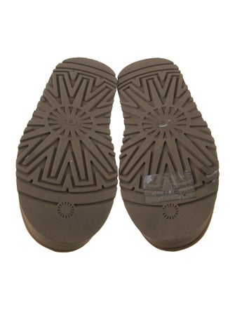 UGG Suede Embroidered Accent Mules