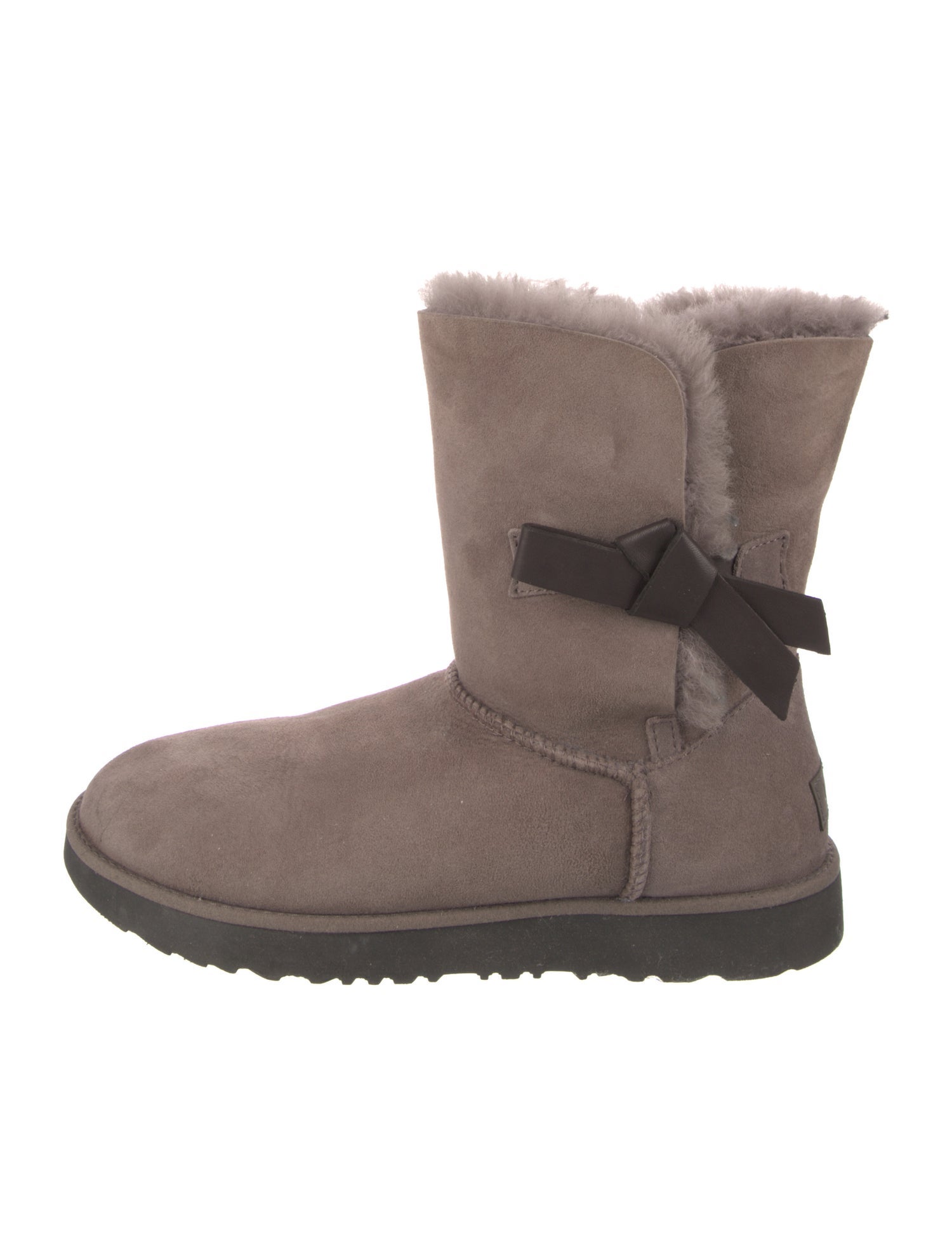 UGG Suede Bow Accents Boots