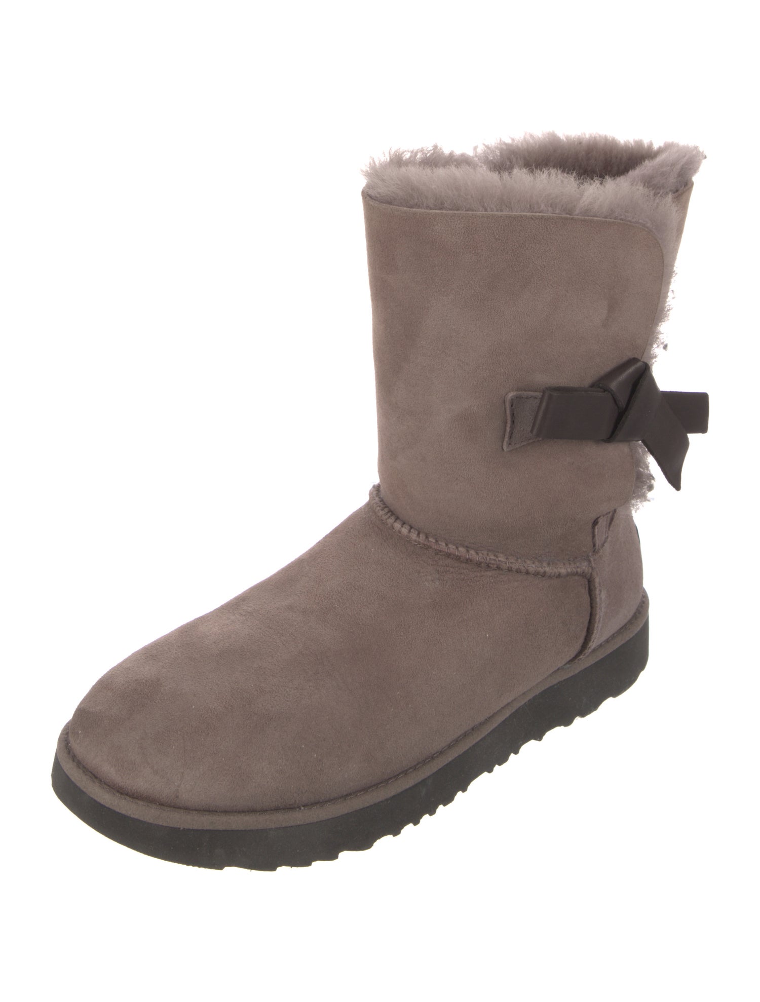 UGG Suede Bow Accents Boots